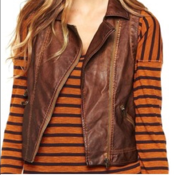 i jeans by Buffalo Jackets & Blazers - I Jeans By Buffalo Faux-Leather Vest